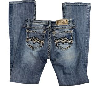 Miss Me Women's Classic Blue Boot Cut Jeans